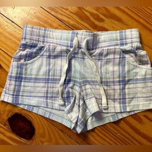 Like new Plaid pajama bottoms SO brand XS